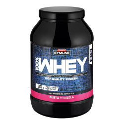 GYMLINE 100% WHEY CONCENTRATE FRAGOLA 900 G