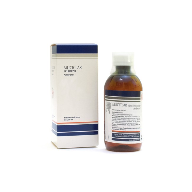 MUCICLAR*SCIR 200ML 15MG/5ML MUCICLAR*SCIR 200ML 15MG/5ML