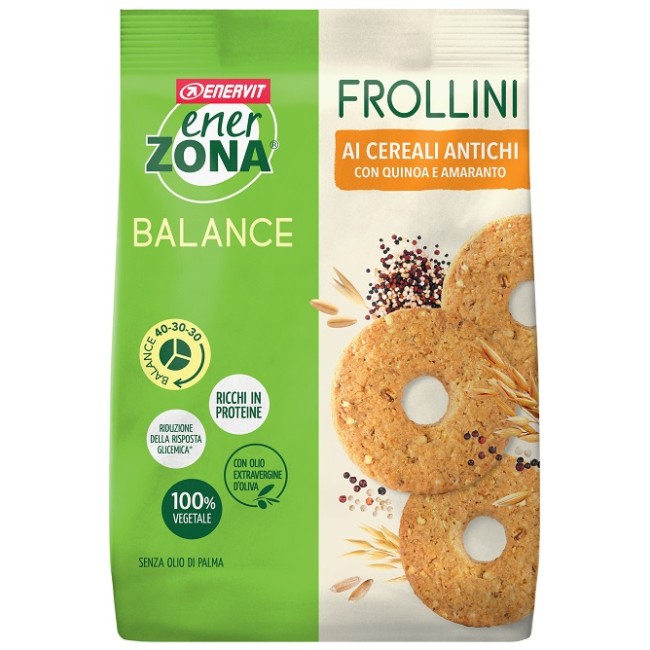 ENERZONA FROLLINI VEG CEREALI ANTICHI 250 G ENERZONA FROLLINI VEG CEREALI ANTICHI 250 G