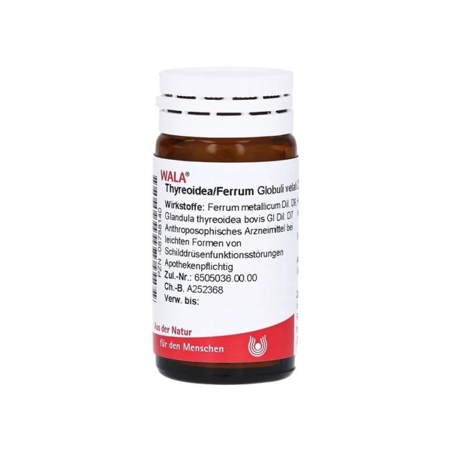 WALA THYREOIDEA FERRUM GLOBULI 20 G WALA THYREOIDEA FERRUM GLOBULI 20 G