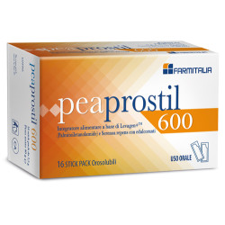 Peaprostil 600 Integratore per la funzionalità della prostata 16 stick