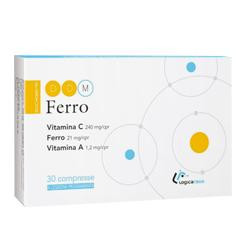 Confezione da 30 compresse di DDM Ferro integratore a base di ferro e vitamine