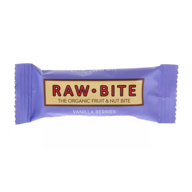 RAW BITE VANIGLIA FRUTTI ROSSI50 G RAW BITE VANIGLIA FRUTTI ROSSI50 G