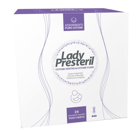 LADY PRESTERIL POSTPARTO 24 PEZZI