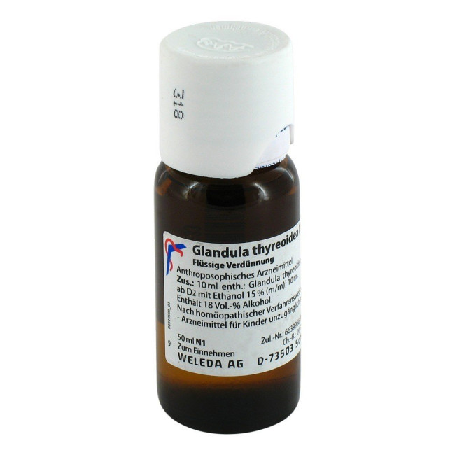 GLANDULA THYREOIDEA D6 50 ML GLANDULA THYREOIDEA D6 50 ML