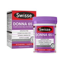 SWISSE DONNA 65+ COMPLESSO MULTIVITAMINICO 30 COMPRESSE aaaaa