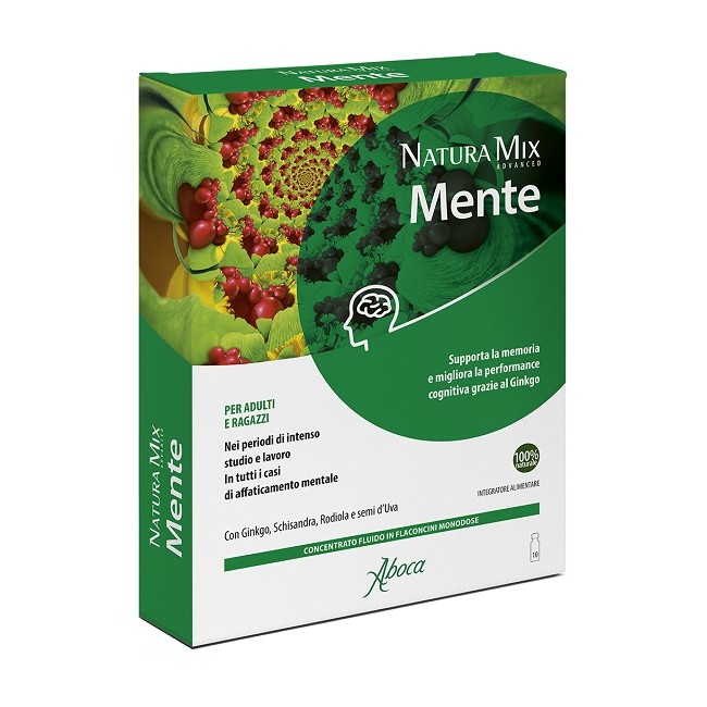 NATURA MIX ADVANCED MENTE 10 FLACONCINI 150 G NATURA MIX ADVANCED MENTE 10 FLACONCINI 150 G