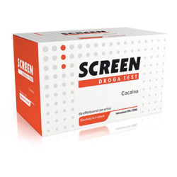 SCREEN DROGA TEST COCAINA CON CONTENITORE URINA