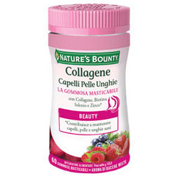 COLLAGENE CAPELLI PELLE UNGHIE 60 GOMMOSE MASTICABILI