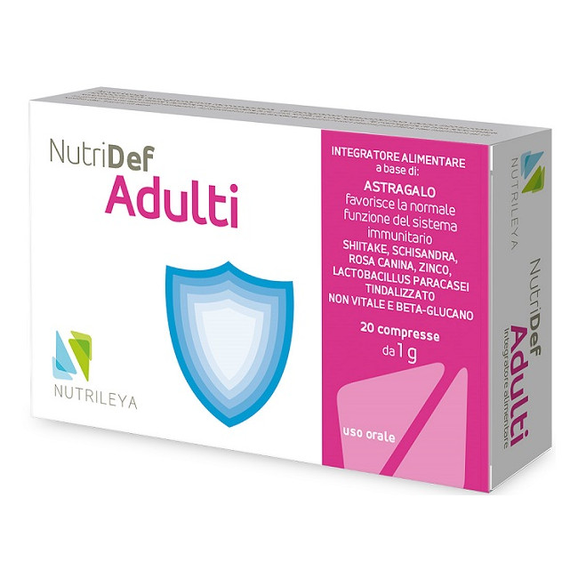 NUTRIDEF ADULTI 20 COMPRESSE NUTRIDEF ADULTI 20 COMPRESSE