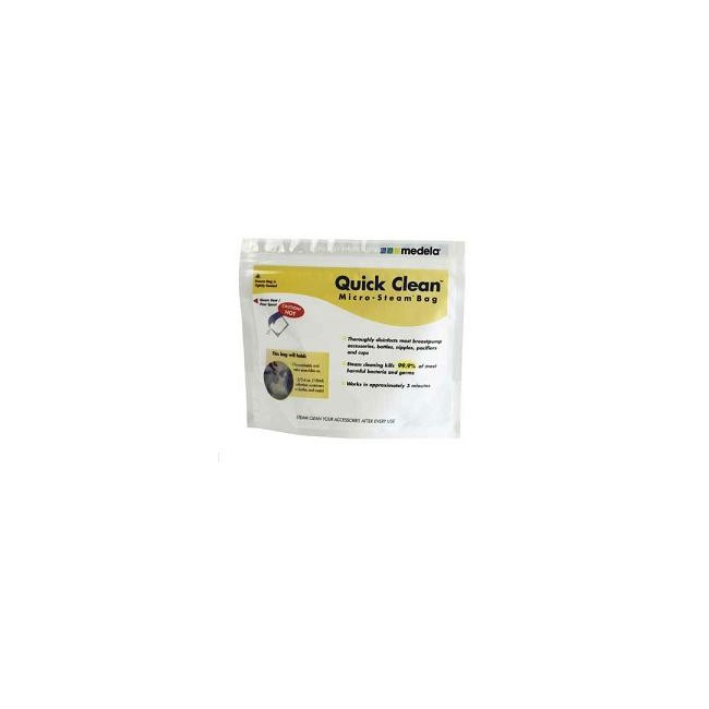 QUICK CLEAN SACCA PER STERILIZZAZIONE A MICROONDE 5 PEZZI QUICK CLEAN SACCA PER STERILIZZAZIONE A MICROONDE 5 PEZZI