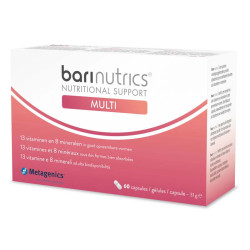 Confezione da 60 capsule di Metagenics Barinutrics Integratore multivitaminico e minerale