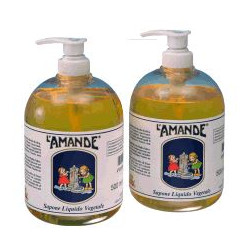 L'AMANDE MARSEILLE SAPONE LIQUIDO VEGETALE NON PROFUMATO 500 ML
