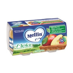 MELLIN OMOGENEIZZATO MELA 100 G 2 PEZZI