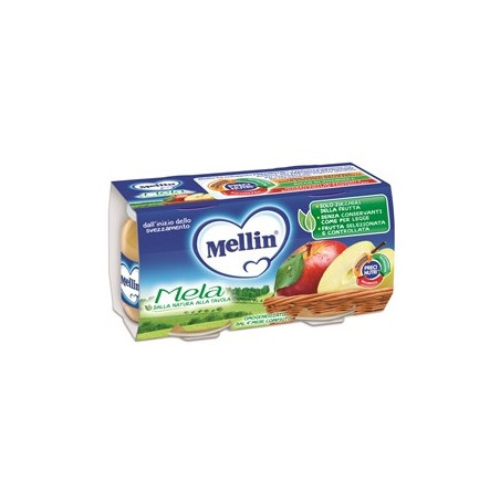 MELLIN OMOGENEIZZATO MELA 100 G 2 PEZZI MELLIN OMOGENEIZZATO MELA 100 G 2 PEZZI