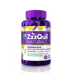 Confezione risparmio da 60 gommose di Vicks Zzzquil natura per dormire bene