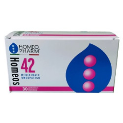 Confezione convenienza da 30 tubi monodose di Homeos 42 medicinale omeopatico per le difese immunitarie