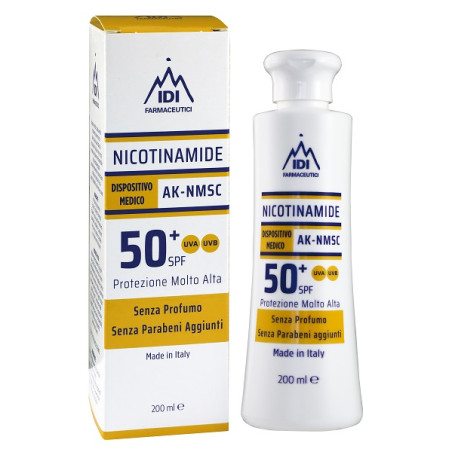 NICOTINAMIDE AK-NMSC 50+SPF PROTEZIONE MOLTO ALTA 200 ML NICOTINAMIDE AK-NMSC 50+SPF PROTEZIONE MOLTO ALTA 200 ML