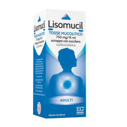 Lisomucil Adulti 750mg/15ml Sciroppo Con Zucchero 5% 200ml Lisomucil Adulti 750mg/15ml Sciroppo Con Zucchero 5% 200ml