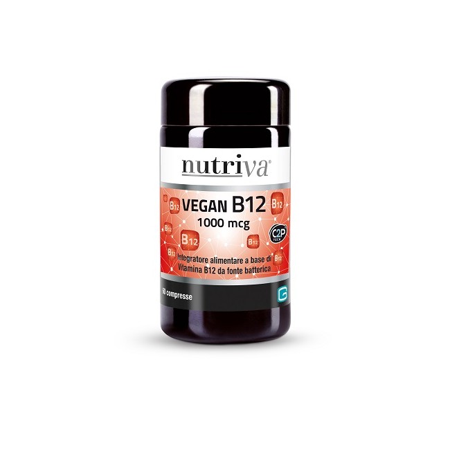 NUTRIVA VEGAN b12 60 COMPRESSE NUTRIVA VEGAN b12 60 COMPRESSE