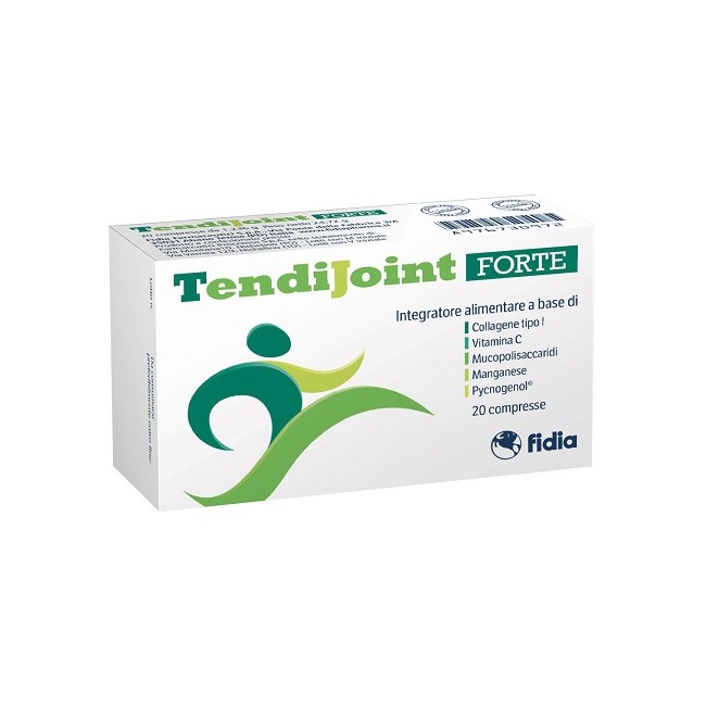 Confezione da 20 compresse di Tendijoint Forte integratore per il benessere articolare Confezione da 20 compresse di Tendijoint Forte integratore per il benessere articolare
