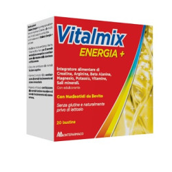 Confezione da 20 bustine di Vitalmix Energia integratore energetico per Adulti