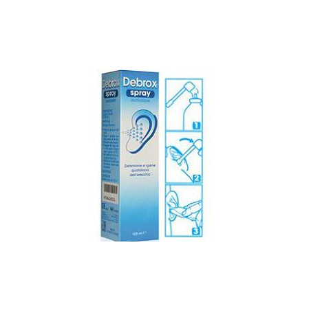 DEBROX SPRAY AURICOLARE FLACONE 125ML DEBROX SPRAY AURICOLARE FLACONE 125ML