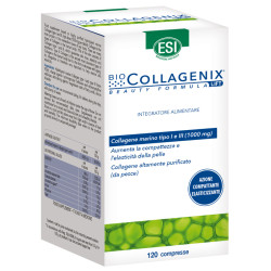 Confezione da 120 compresse di Esi Biocollagenix, integratore per la cura della pelle.