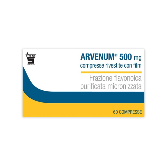 ARVENUM*60CPR RIV 500MG ARVENUM*60CPR RIV 500MG