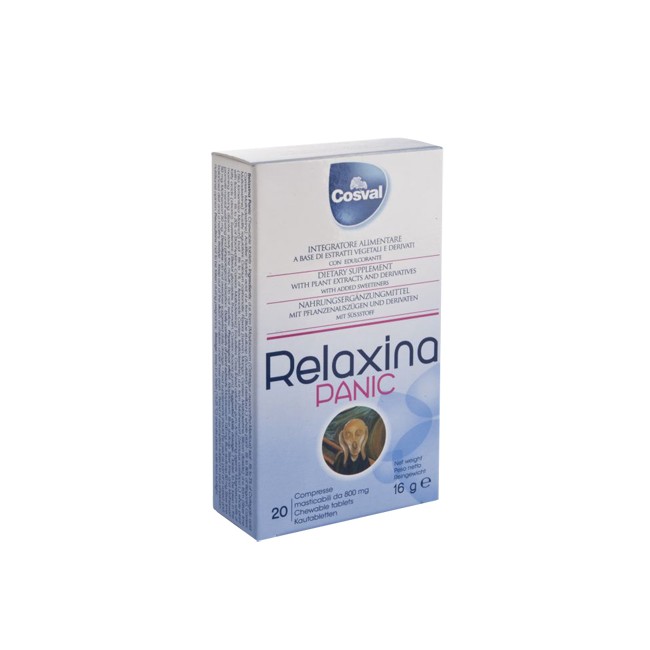 RELAXINA PANIC 20 CAPSULE RELAXINA PANIC 20 CAPSULE