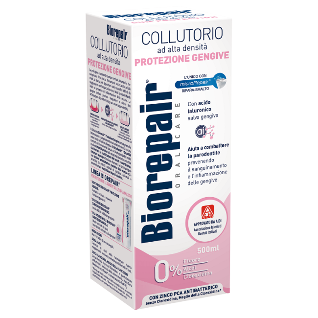 BIOREPAIR ORAL CARE CON ANTIBATTERICO COLLUTORIO AD ALTA DENSITA' PROTEZIONE GENGIVE 500 ML BIOREPAIR ORAL CARE CON ANTIBATTERICO COLLUTORIO AD ALTA DENSITA' PROTEZIONE GENGIVE 500 ML