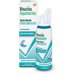 RINAZINA AQUAMARINA ISOTONICA SPRAY NEBULIZZAZIONE DELICATA 100 ML