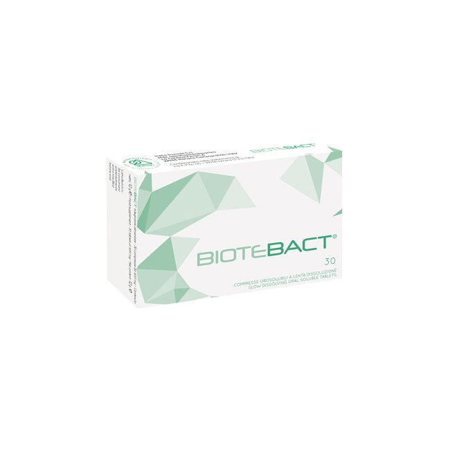 BIOTEBACT 30 COMPRESSE BIOTEBACT 30 COMPRESSE