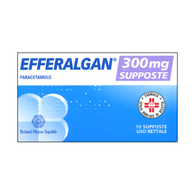 Efferalgan 10 Supposte 300mg Efferalgan 10 Supposte 300mg