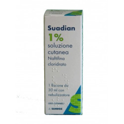 Sandoz Suadian 1% Solzuzione Cutanea Antimicotico Per Funghi Con Nebulizzatore 30ml