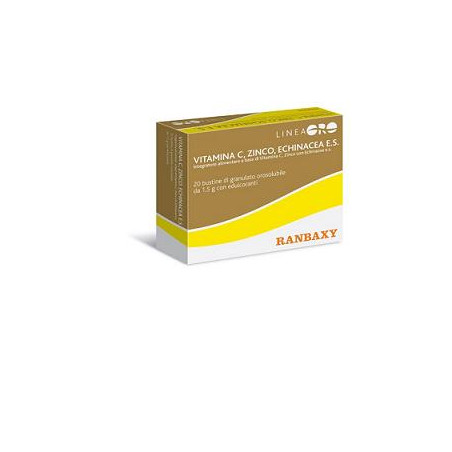 ORO RANBAXY VITAMINA C ZINCO ECHINACEA 20 BUSTINE X 1,5 G