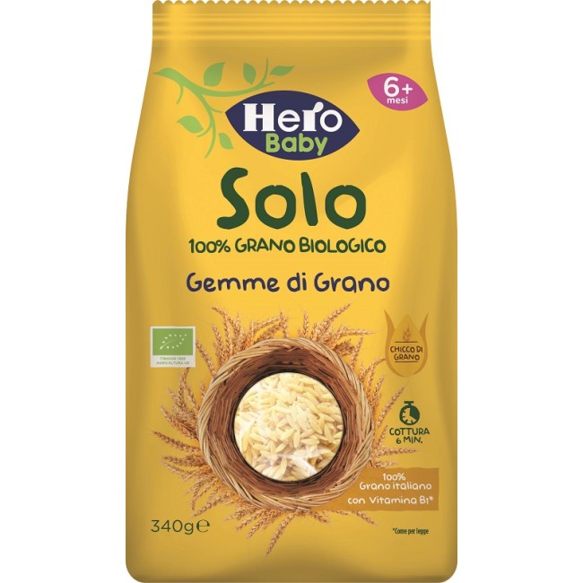 HERO SOLO PASTINA DI SEMOLA DI GRANO DURO 100% BIO 340 G HERO SOLO PASTINA DI SEMOLA DI GRANO DURO 100% BIO 340 G