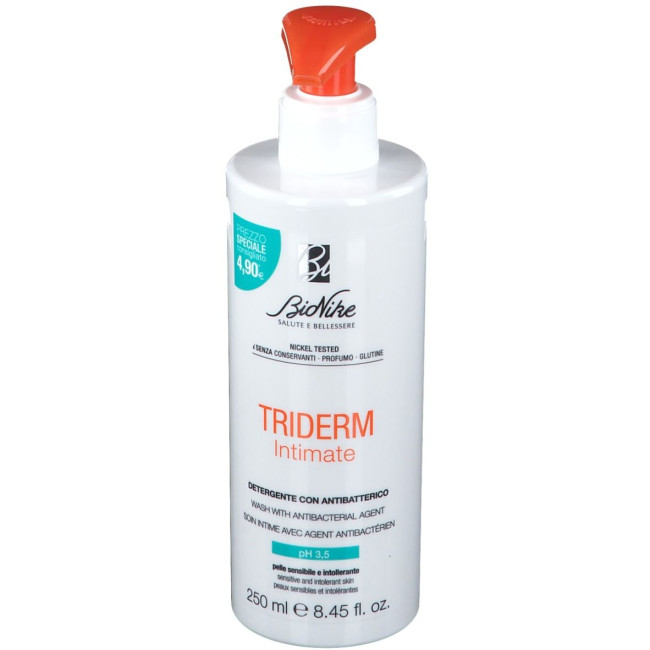 TRIDERM INTIMATE ANTIBATTERICO 250 ML TRIDERM INTIMATE ANTIBATTERICO 250 ML