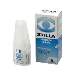 Angelini Stilla Delicato 0,02% Collirio Occhi Irritati Ed Affaticati 10ml
