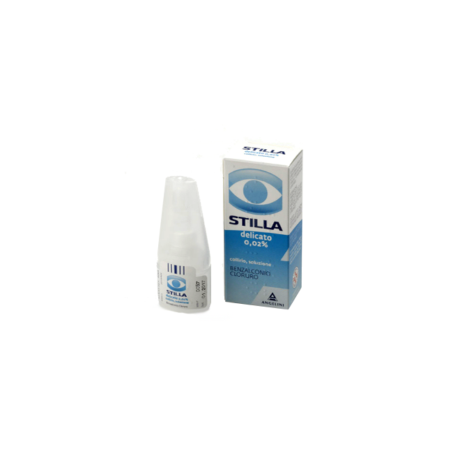 Angelini Stilla Delicato 0,02% Collirio Occhi Irritati Ed Affaticati 10ml Angelini Stilla Delicato 0,02% Collirio Occhi Irritati Ed Affaticati 10ml