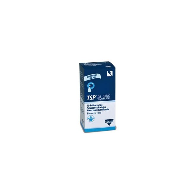SOLUZIONE OFTALMICA TSP 0,2% TS POLISACCARIDE FLACONE 10 ML SOLUZIONE OFTALMICA TSP 0,2% TS POLISACCARIDE FLACONE 10 ML