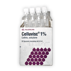 Allergan Celluvisc Collirio 30 Flaconcini Da 0,4ml 1%
