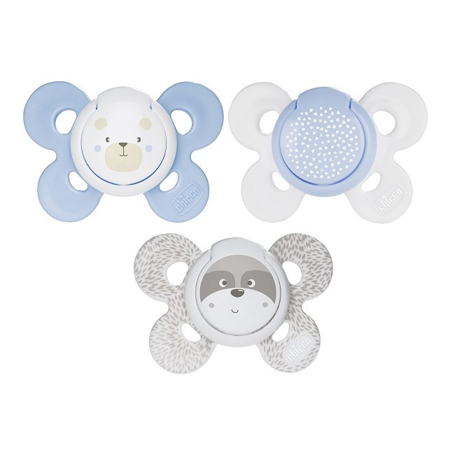 CHICCO SUCCHIETTO COMFORT BOY SILICONE 0-6 MESI 2 PEZZI CHICCO SUCCHIETTO COMFORT BOY SILICONE 0-6 MESI 2 PEZZI