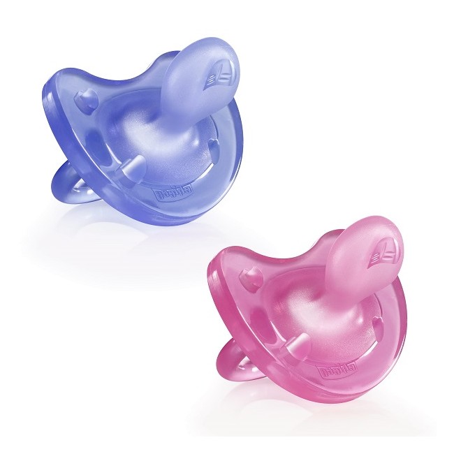 CHICCO GOMMOTTO IN SILICONE GIRL 16-36 MESI 2 PEZZI CHICCO GOMMOTTO IN SILICONE GIRL 16-36 MESI 2 PEZZI