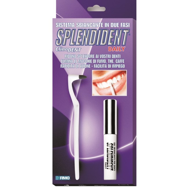SPLENDIDENT DAILY SISTEMA SBIANCANTE DUE FASI SPLENDIDENT DAILY SISTEMA SBIANCANTE DUE FASI