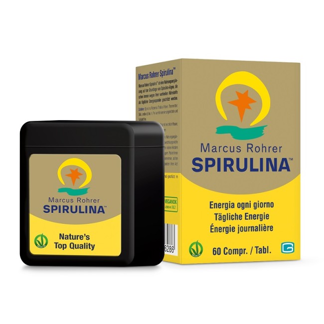 SPIRULINA MARCUS ROHRER TASCABILE 60 COMPRESSE SPIRULINA MARCUS ROHRER TASCABILE 60 COMPRESSE