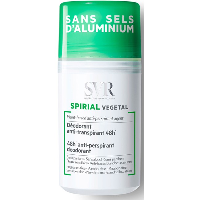 SVR SPIRIAL DEOD ANTITRASPIRANTE ROLL-ON SENZA SALI 50 ML SVR SPIRIAL DEOD ANTITRASPIRANTE ROLL-ON SENZA SALI 50 ML