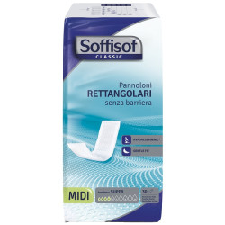 SOFFISOF CLASSIC PANNOLONE RETTENGOLARE SENZA BARRIERA 30 PEZZI
