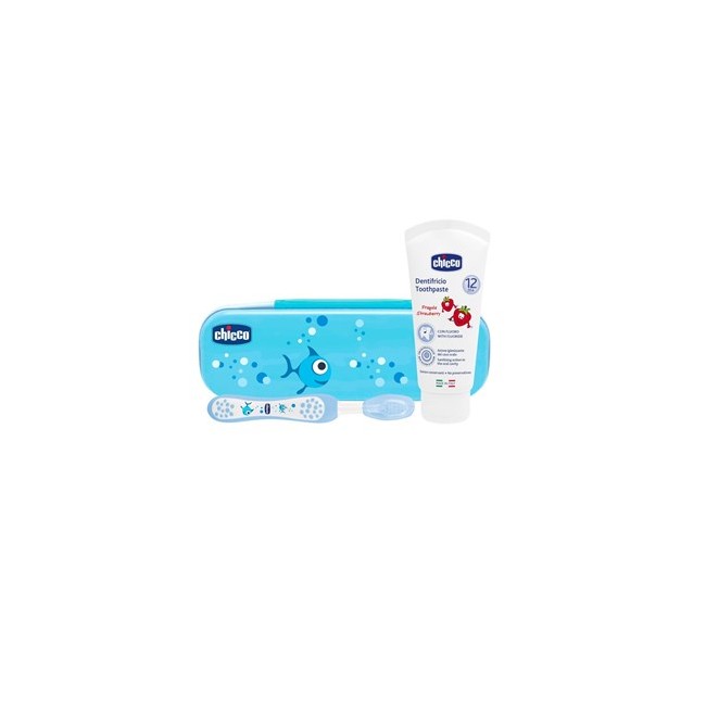 CHICCO SET DENTALE AZZURRO CON FLUORO