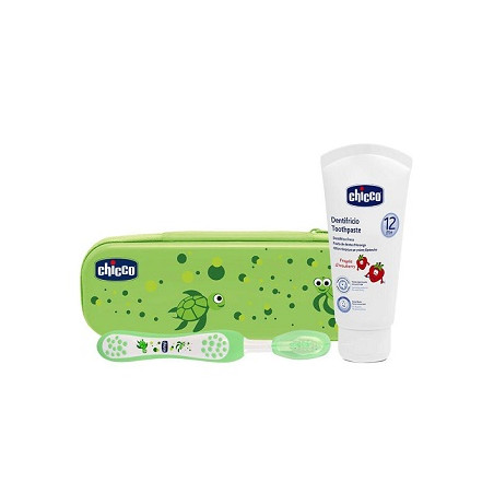 CHICCO SET DENTALE VERDE CON FLUORO